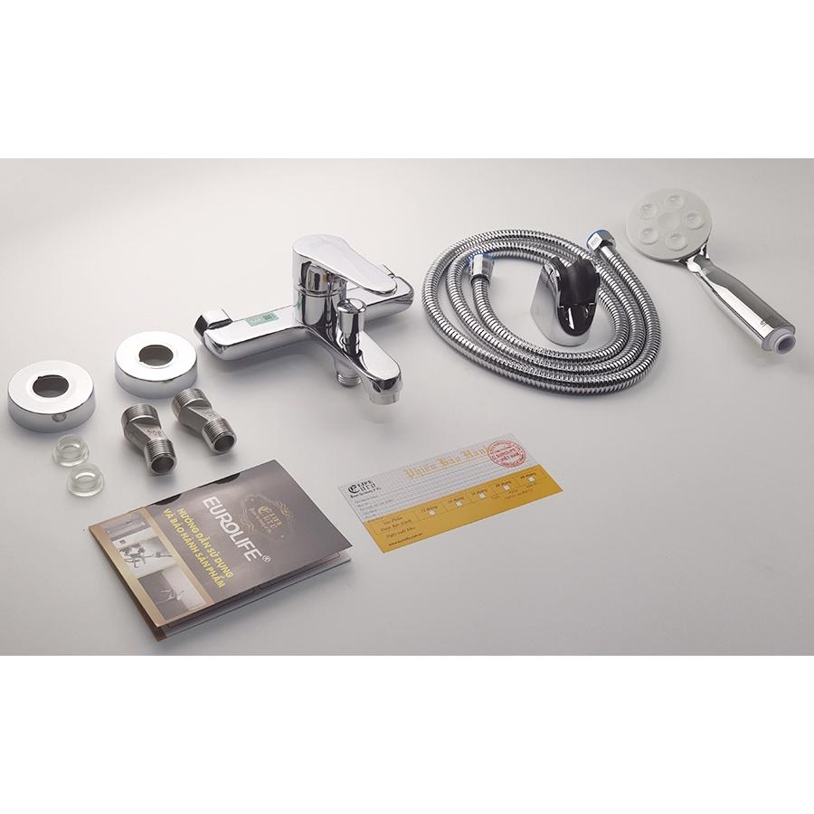 Củ sen nóng lạnh Đồng mạ Chrome Eurolife EL-7001