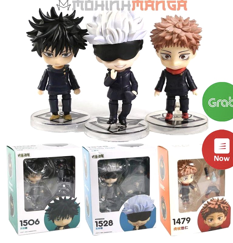 Tượng figure anime jujutsu kaisen/ mô hình Nendoroid JuJutsu kaisen 1479/1528/1506