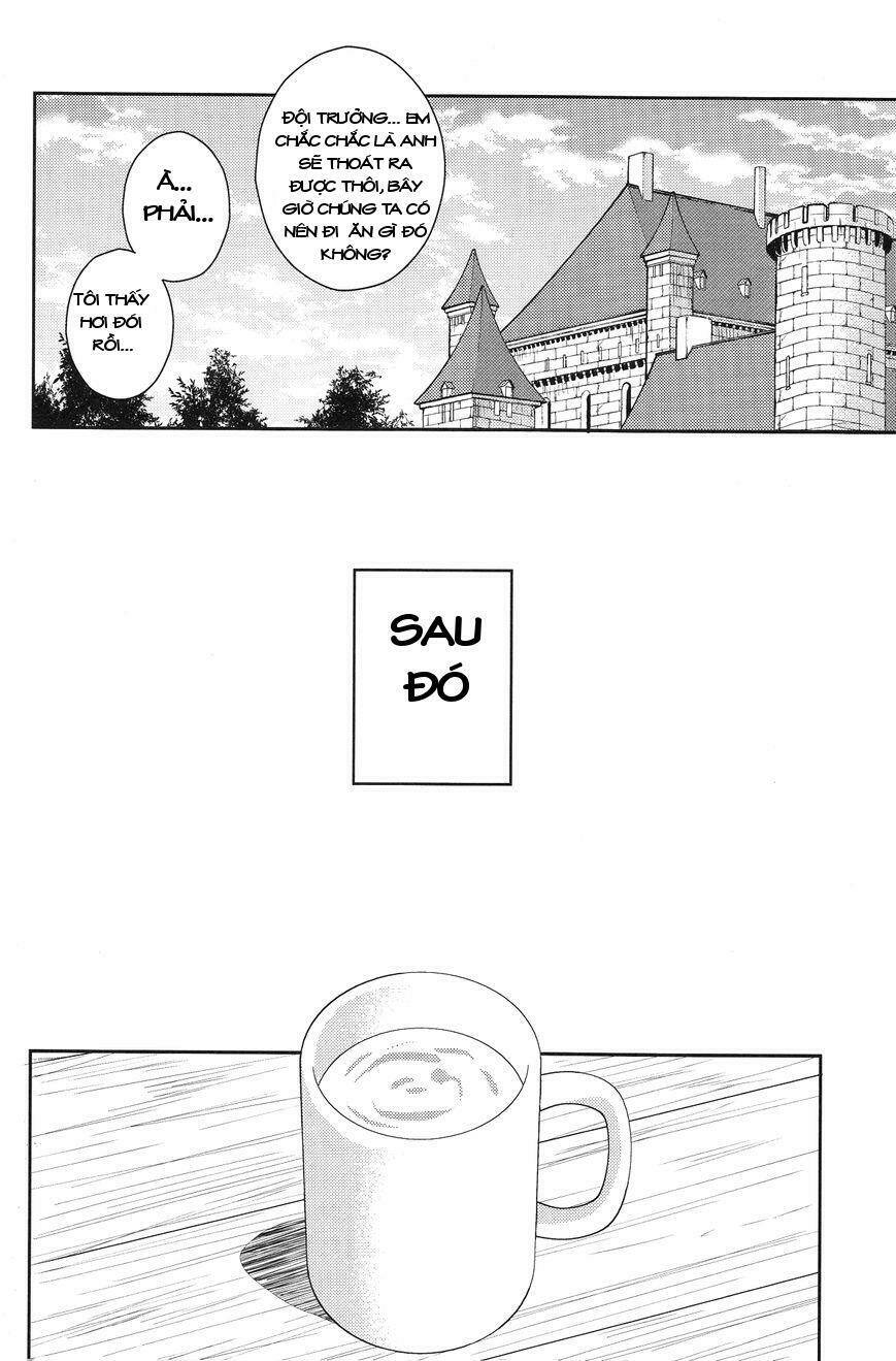 doujinshi về đội trưởng levi: hóa trang chapter 1 19