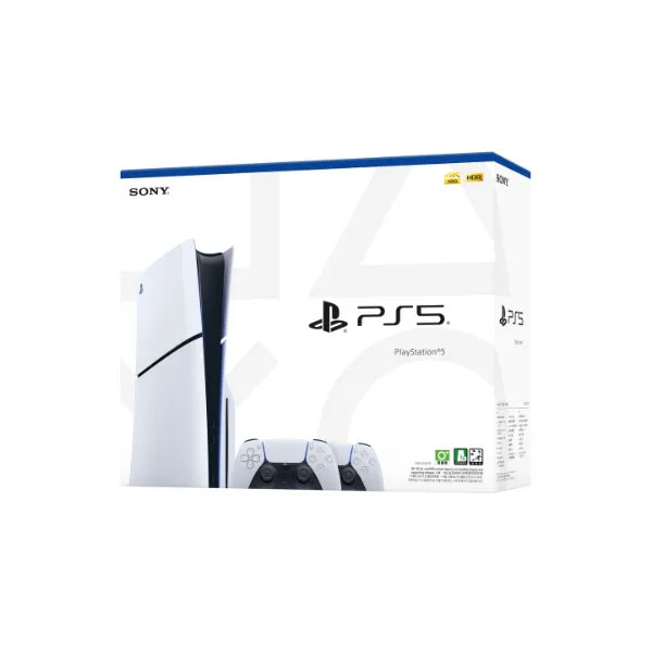 Bundle Bộ máy chơi game Sony PlayStation 5 Slim (PS5 Slim) hai tay cầm ASIA-00479 - Hàng Chính Hãng