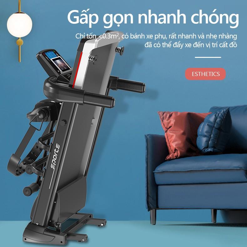 Máy chạy bộ điện động đa chức năng máy chạy gym tại nhà giữ dáng có thể gấp gọn giảm cân thon gọn vinhthuan.shop