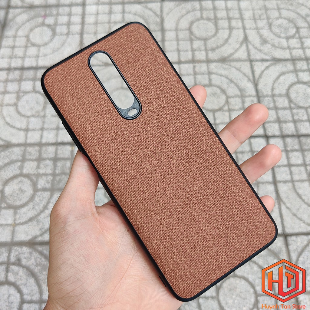 Ốp lưng Xiaomi Redmi K30 , K30 5G vân vải Jean chống bám vân tay cực tốt