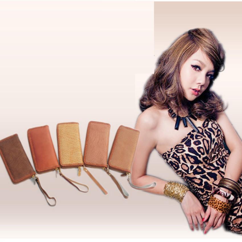 Ví nữ da thật khâu kiểu dáng riêng biệt 204422