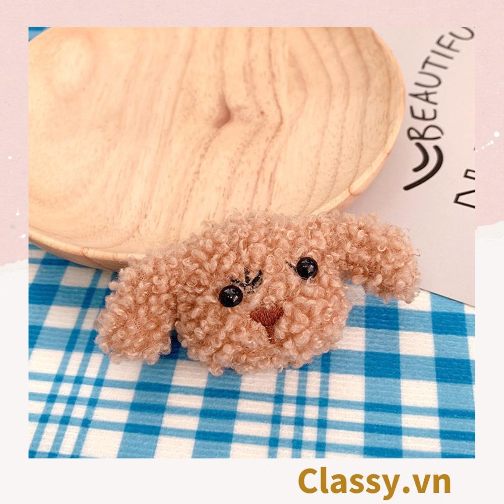 Pin Cài Áo, Balo, Móc chìa khóa Classy bằng bông , Thú Bông Hoạt Hình Dễ Thương PK648