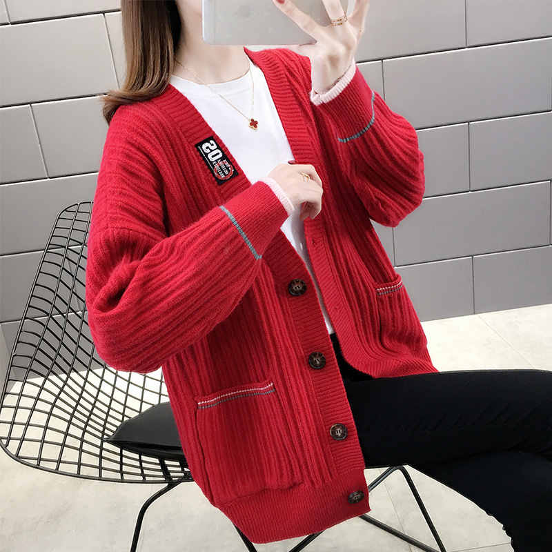 Áo len nữ cardigan chất len dày mịn freesize dưới 62kg phong cách Hàn Quốc