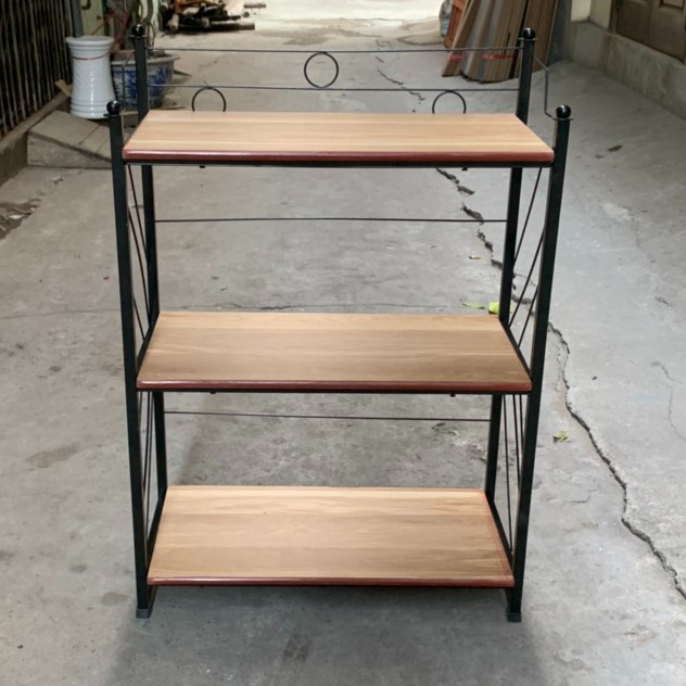 Giá sách 3 tầng sắt 50cm