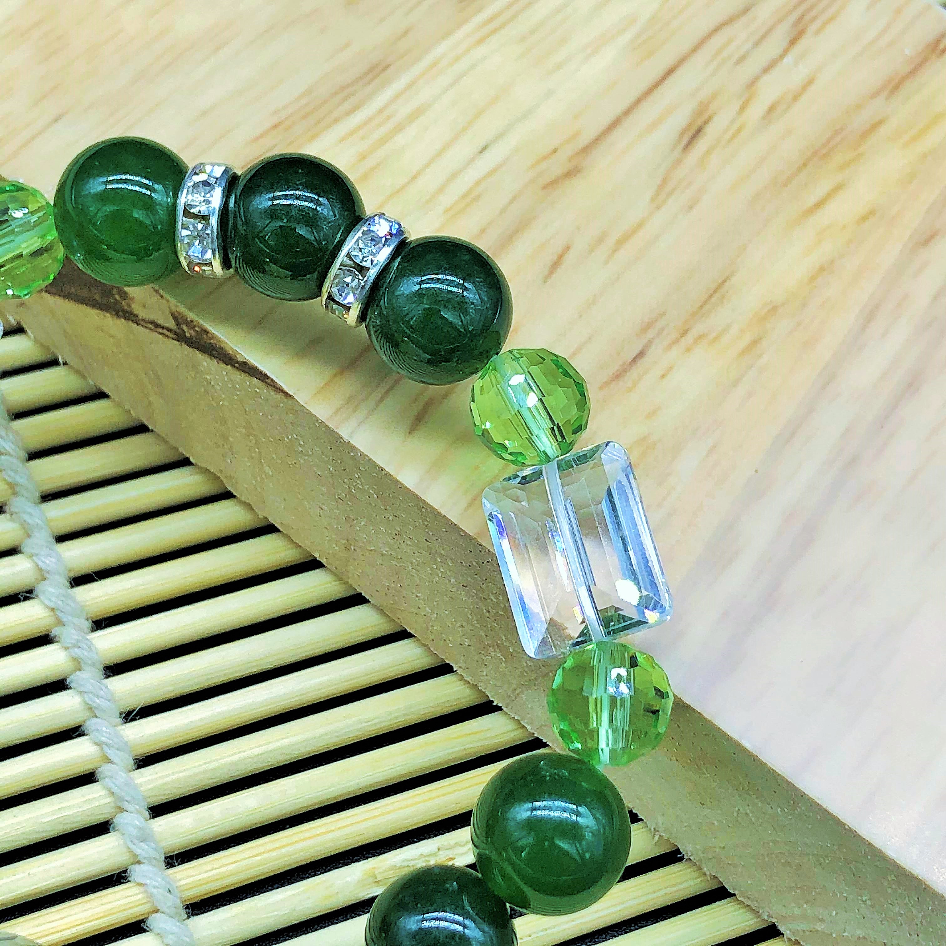 Vòng tay đá mã não tự nhiên mệnh Mộc dành cho nam và nữ - 10 li
