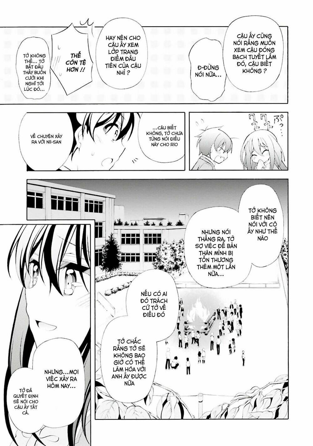 omae o otaku ni shiteyaru kara, ore o riajuu ni shitekure! chapter 30 31