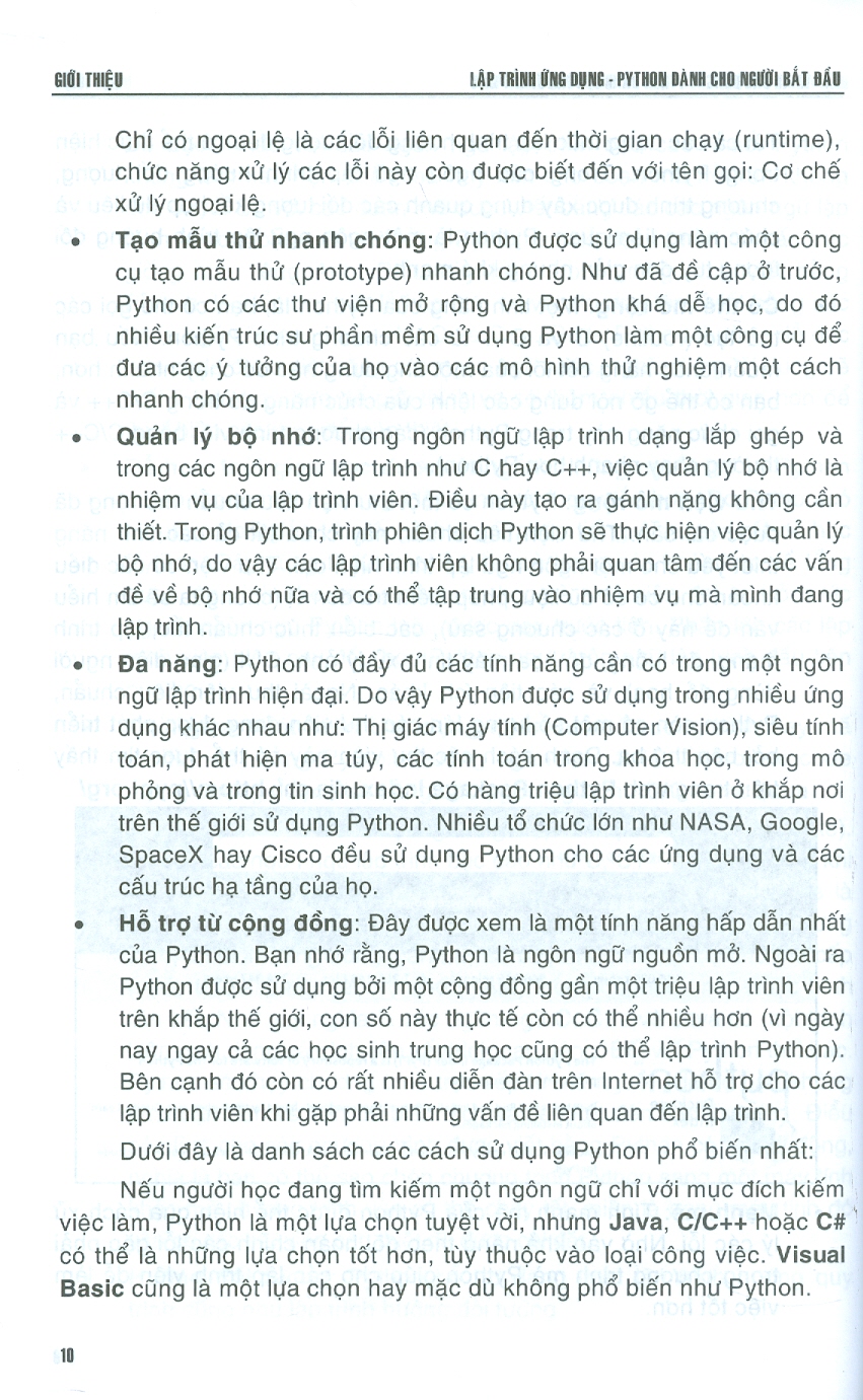 Lập Trình Ứng Dụng Python Dành Cho Người Bắt Đầu