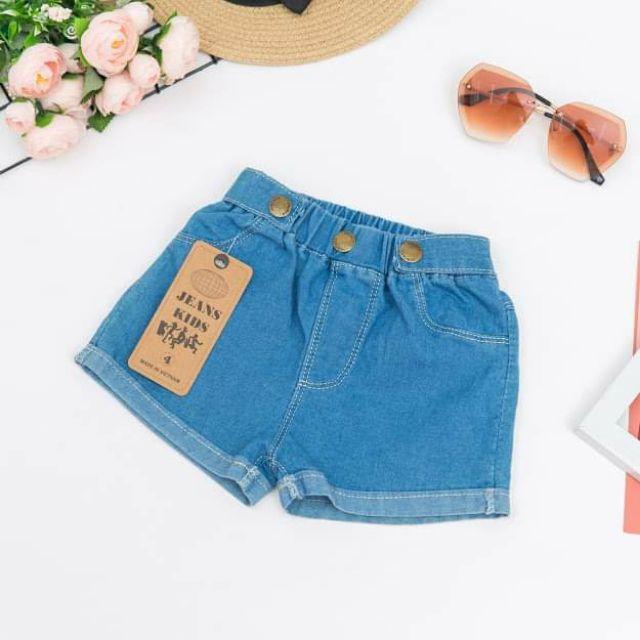 Quần sooc bé gái siêu mềm mát,co giãn