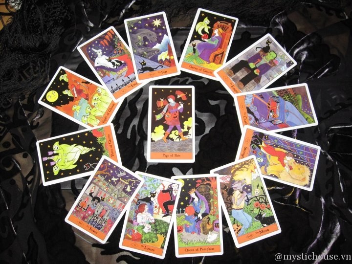 [Size Gốc] Bộ bài The Halloween Tarot