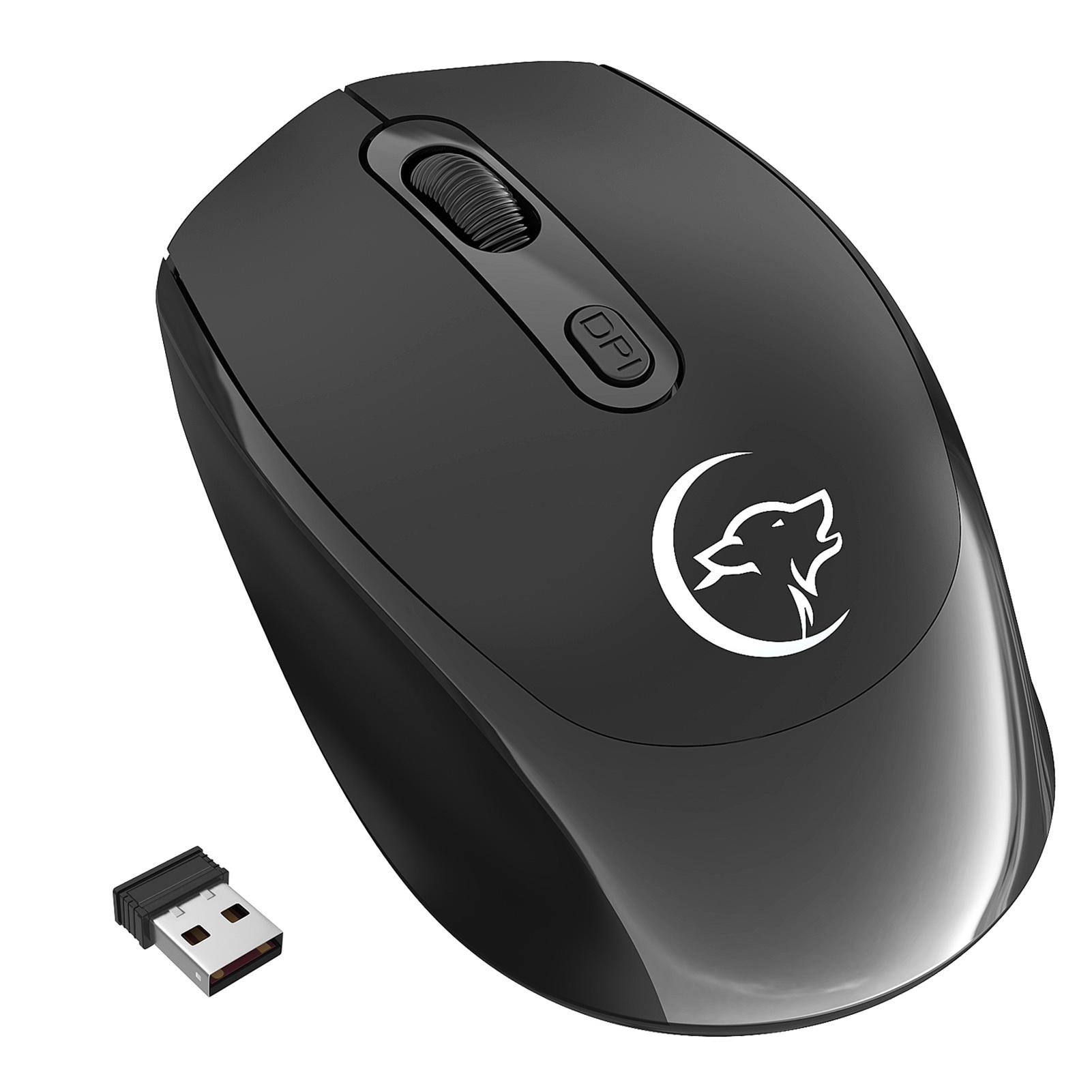 Chuột quang không dây YWYT G839 2.4G 1200/1600/2400 có thể điều chỉnh DPI