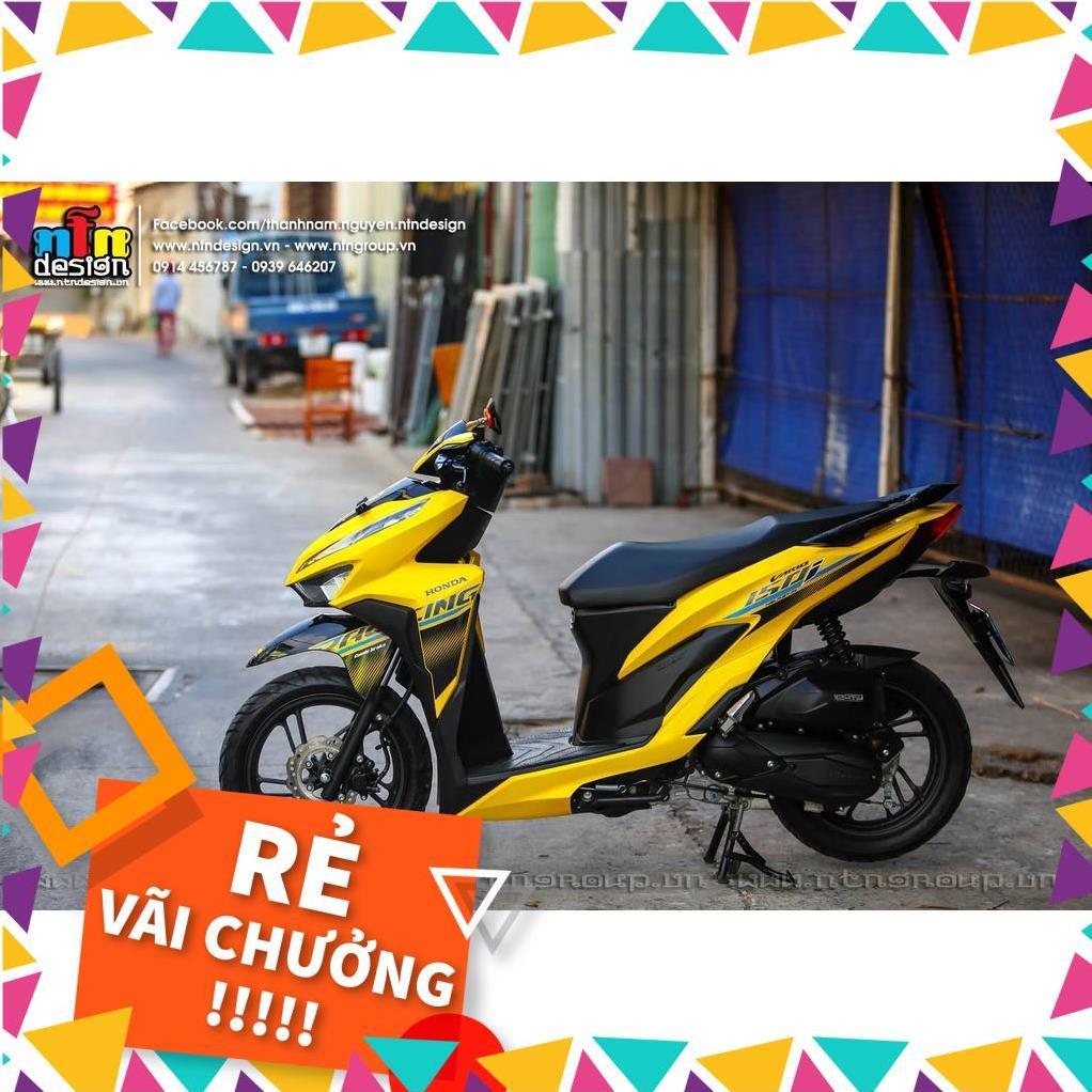 Tem Rời Vario Mẫu Racing Vàng Đen