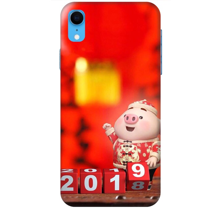Ốp lưng dành cho điện thoại IPHONE XR Heo Chúc Mừng Năm Mới