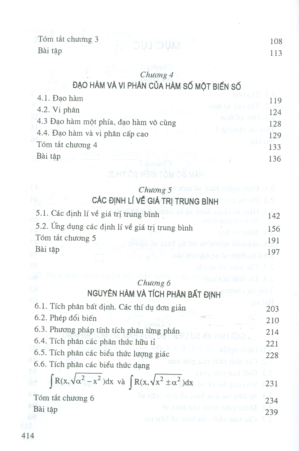 Toán Học Cao Cấp - Tập Hai: Phép Tính Giải Tích Một Biến Số (Tái bản lần thứ hai mươi hai, năm 2023)