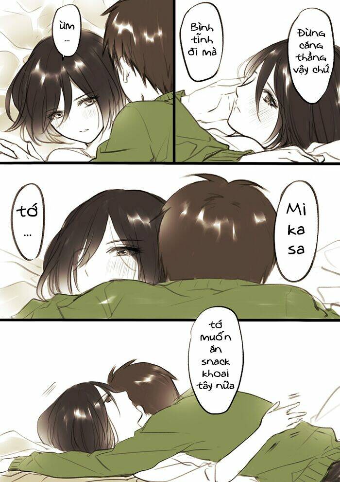 tấn công người khổng lồ - doujinshi our night chapter 1 11