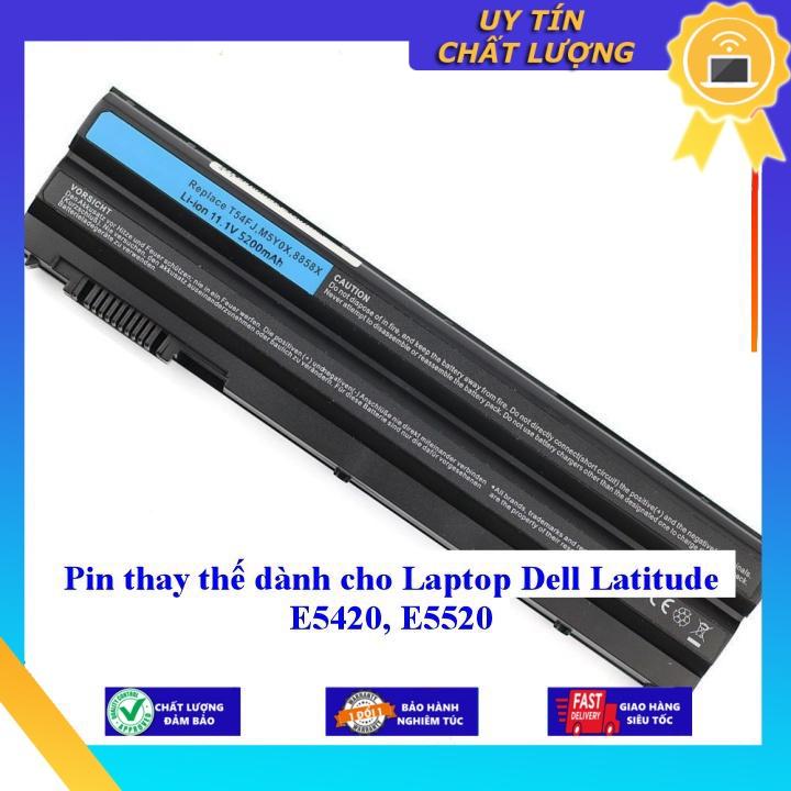 Pin dùng cho Laptop Dell Latitude E5420 E5520 - Hàng Nhập Khẩu MIBAT812