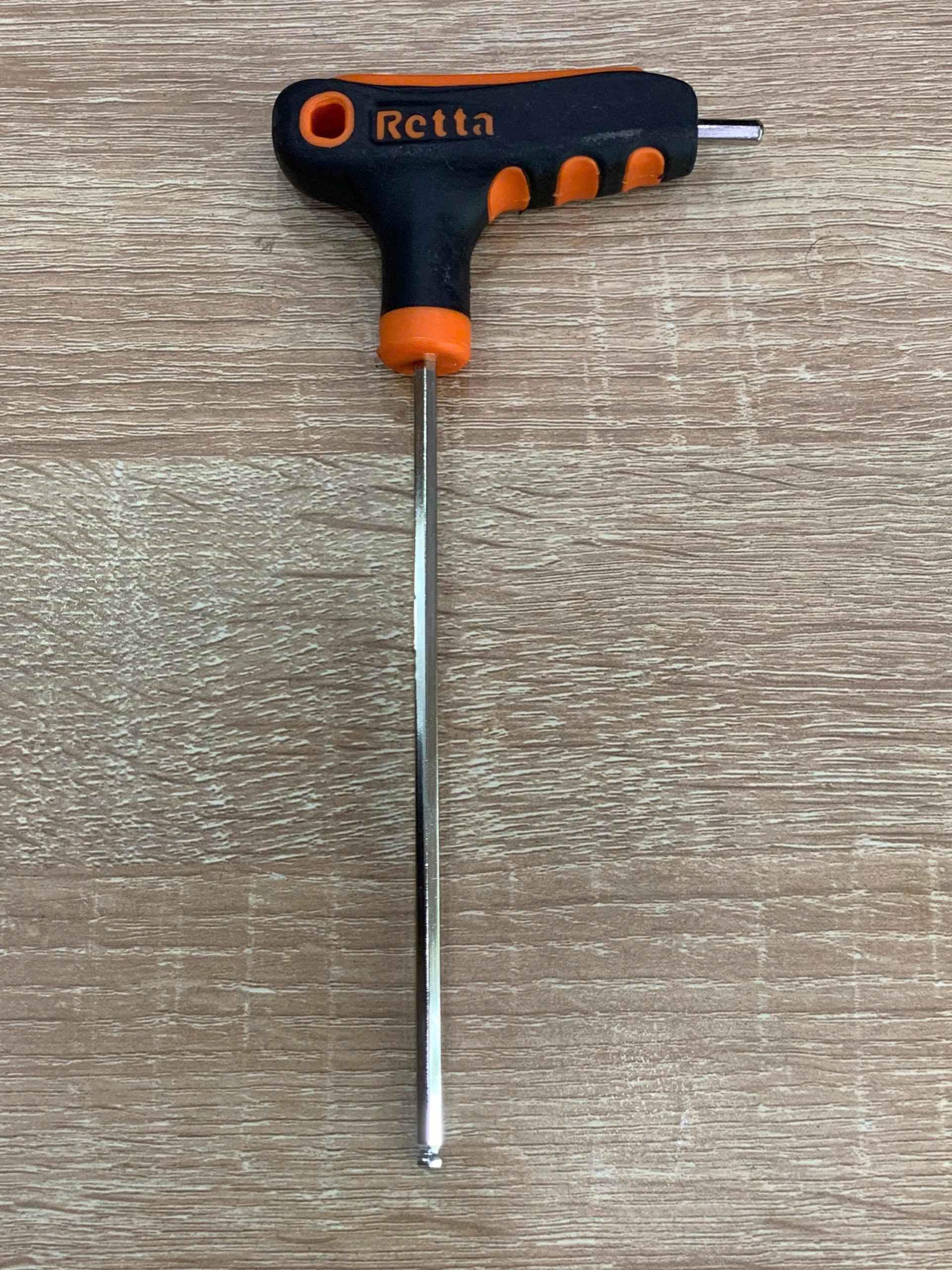 Tay vặn T lục giác đầu bi 4mm Retta RXB1040 Thổ Nhĩ Kỳ