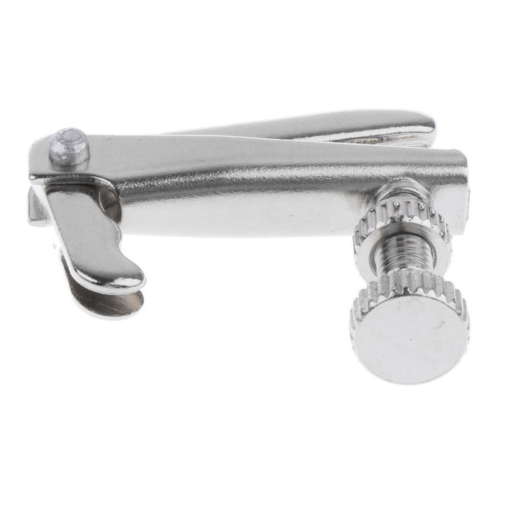 1pc Metal Violin Fine Tuner Adjuster for 4/4 4/3 1/2 Scale Violin Parts