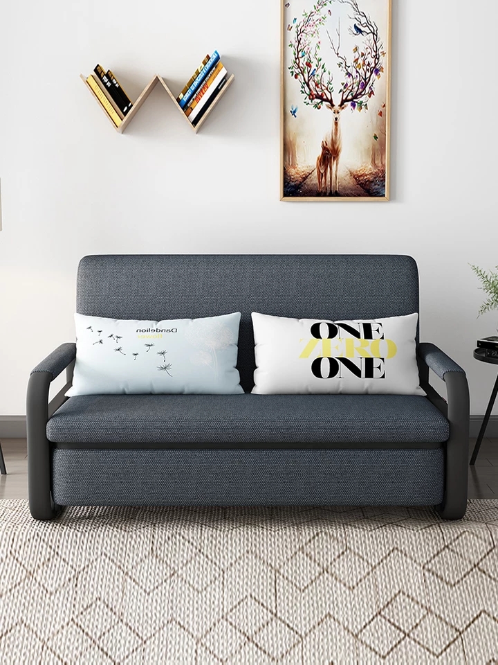 [ Có Ảnh Thật ] Giường Sofa Đa Năng , Giường Sofa Gấp Gọn , Giường Sofa Gấp Gọn Thành Ghế , Ghế Sofa Gấp Gọn Thành Giường , Giường Sofa Cao Cấp , Giường Sofa Có Ngăn Chứa Đồ KT: (1m58*1m9