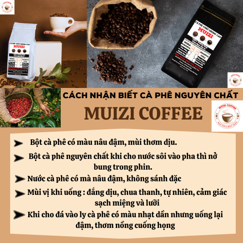 Cà phê hạt nguyên chất, dạng bột cà phê hạt CULI rang bơ rang xay nguyên chất