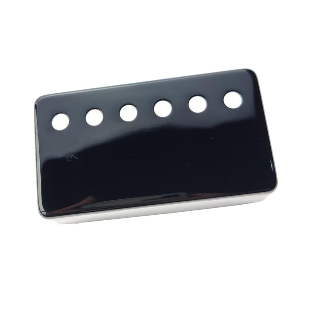 Metal Copper Humbucker Electric Guitar Bridge Pickup Cover Covers Black