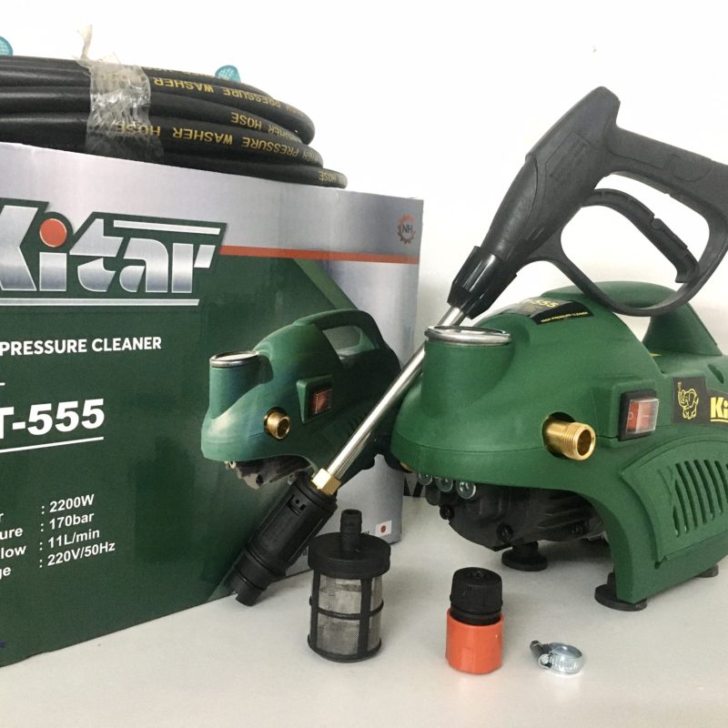 MÁY RỬA XE ÁP LỰC CAO 2200W KITAR KT-555 - HÀNG CHÍNH HÃNG