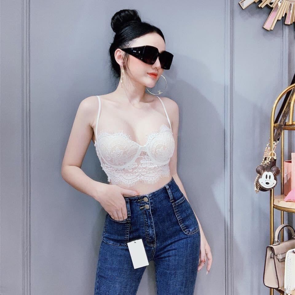 QUẦN JEAN DÀI LƯNG CAO HAI NÚT CO GIÃN LƯNG CAO SHOP PHƯƠNG CHÂU
