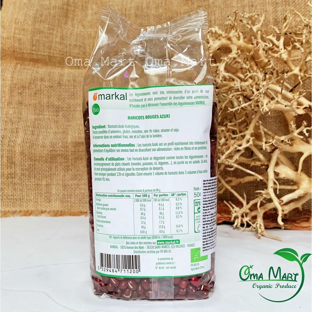 Đậu Đỏ Hữu Cơ Azuki Markal 500g