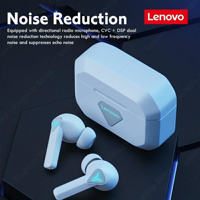 Lenovo GM6 Tai nghe chơi game Bluetooth 5.0 Chất lượng âm thanh HD Giảm tiếng ồn không thấm nước-Hàng chính hãng
