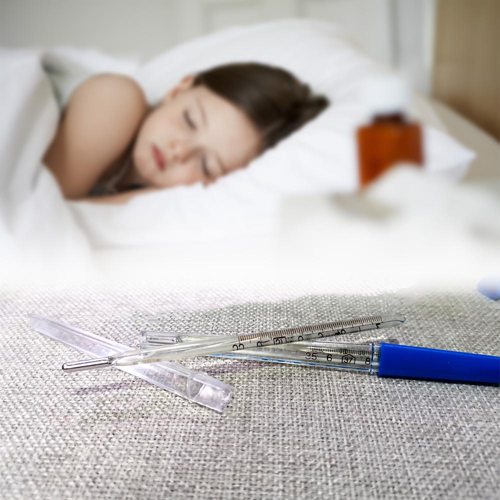 Nhiệt Kế Nách Đo Nhiệt Độ Thân Thể Thủy Tinh