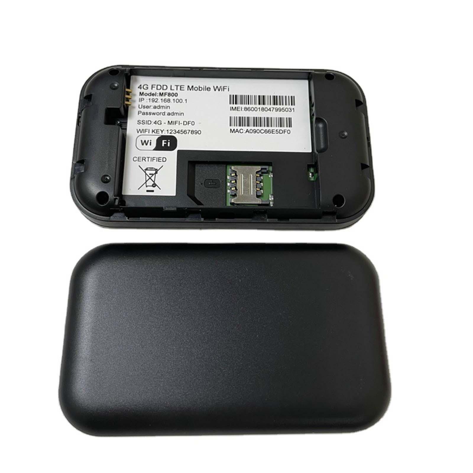 Mini 4G LTE Mobile WiFi Router 150Mbps, Supporting 802.11 B/G/N Easy to Operate Built in 2000mAh Battery