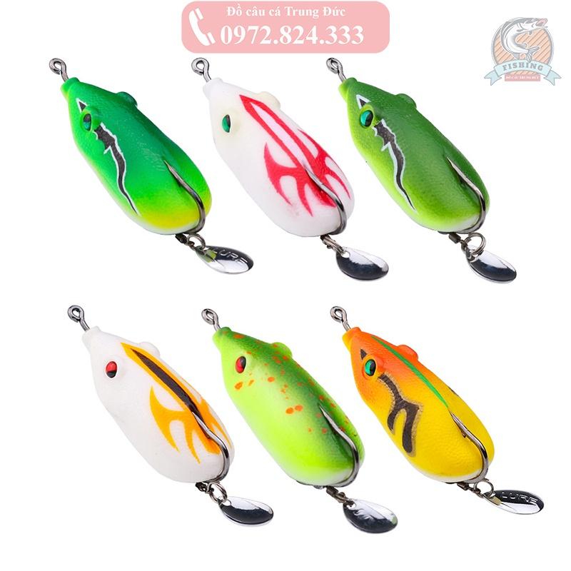 Mồi giả câu lure cá lóc, Nhái hơi Thunder Frog mô phỏng chuột nước