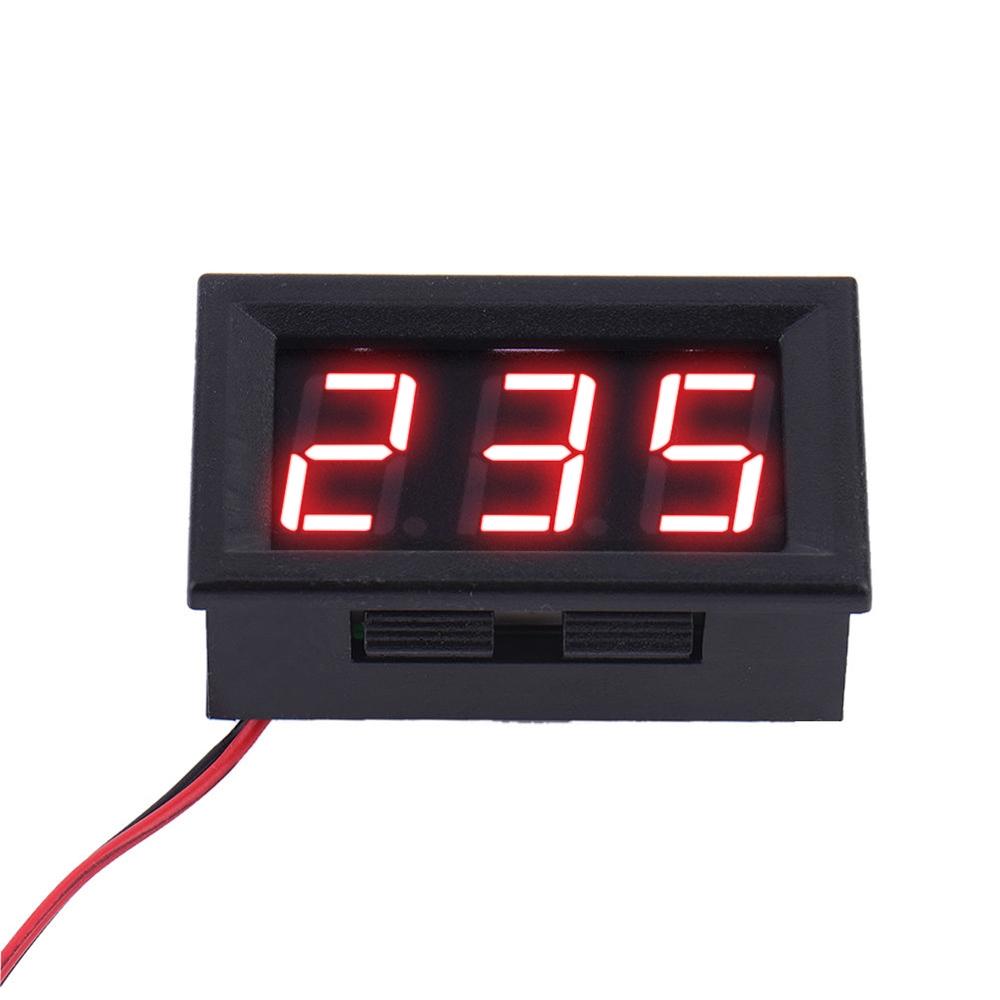Vôn kế kỹ thuật số AC 70-500Vac 0.56" mini LED # linh kiện điện tử