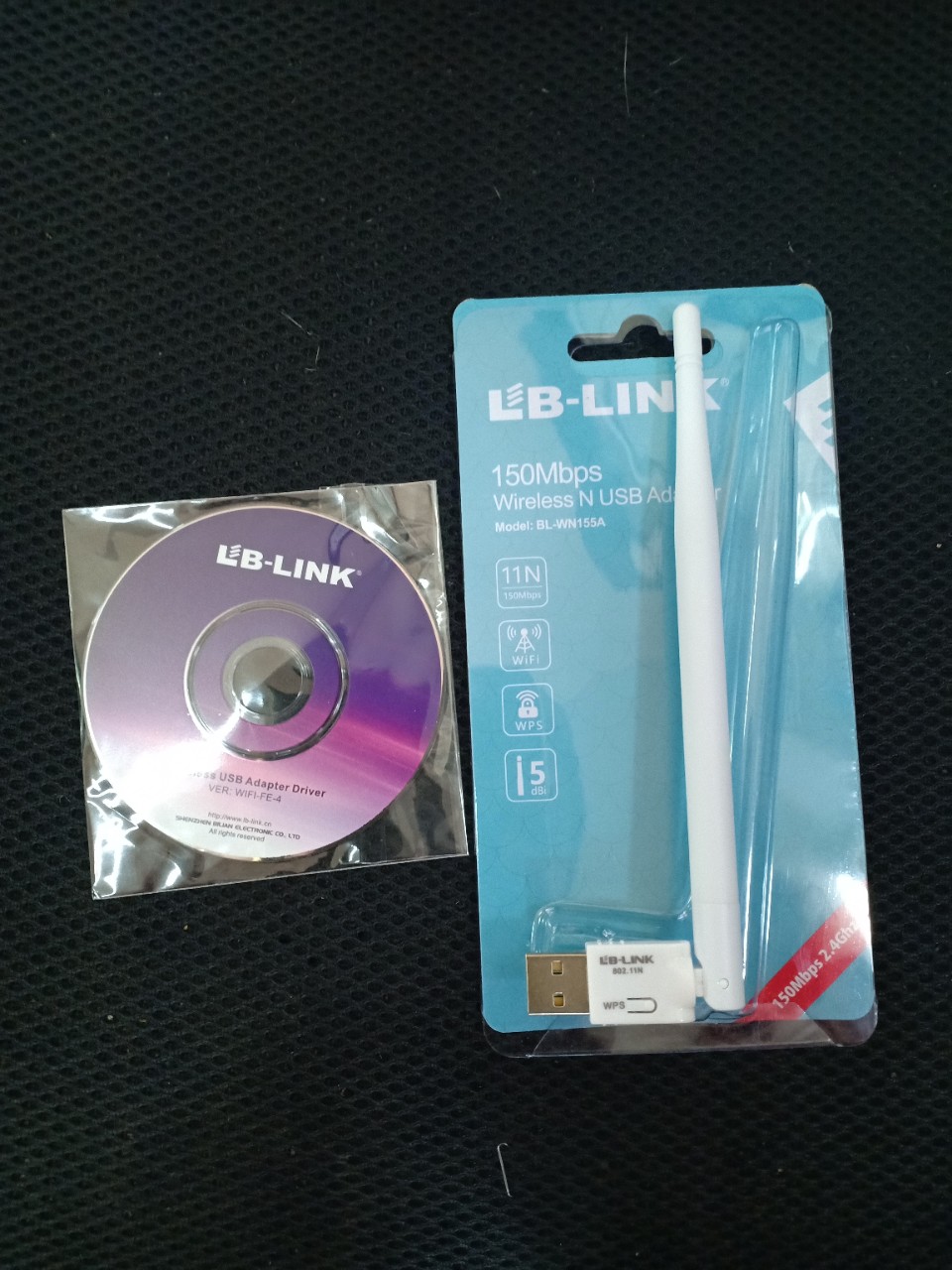 USB Thu Wifi cho PC - Laptop LB-Link BL-WN155A - Hàng Chính Hãng