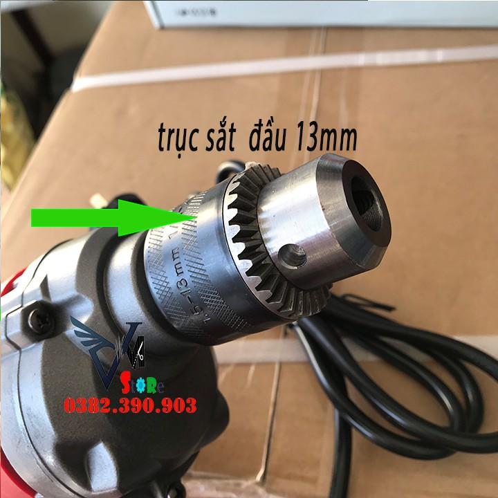 Máy khoan cầm tay Geox đầu sắt kẹp 13mm