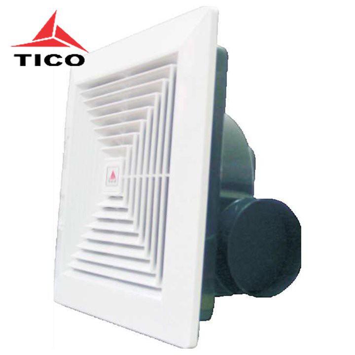 Quạt thông gió/ hút mùi âm trần Tico TC-20AV4 hút ngang ( lắp lỗ trần 25x25cm) - Hàng chính hãng