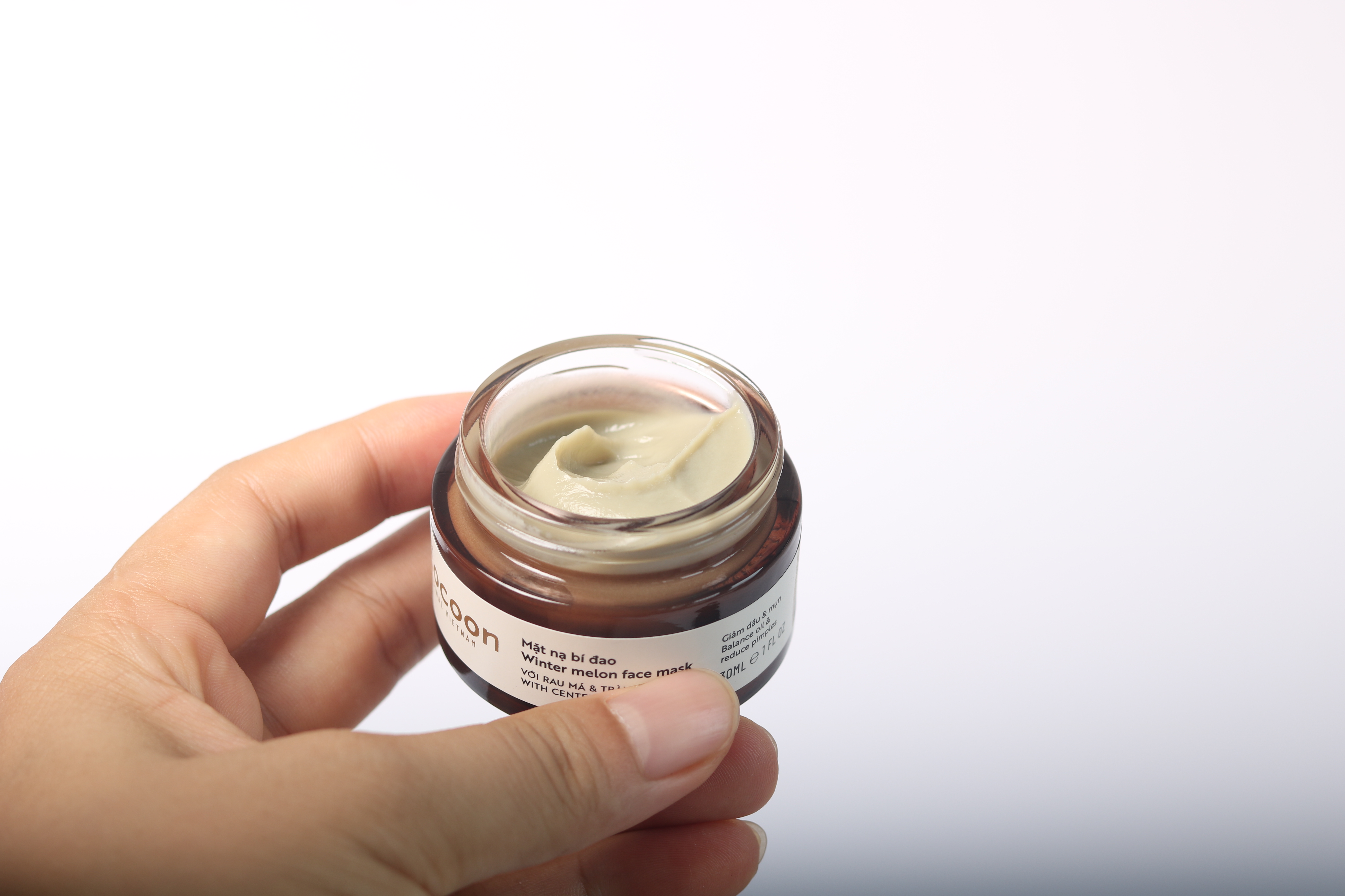 Combo 2 hộp mặt nạ bí đao cocoon (2 hộp x 30ml) da dầu và mụn ẩn