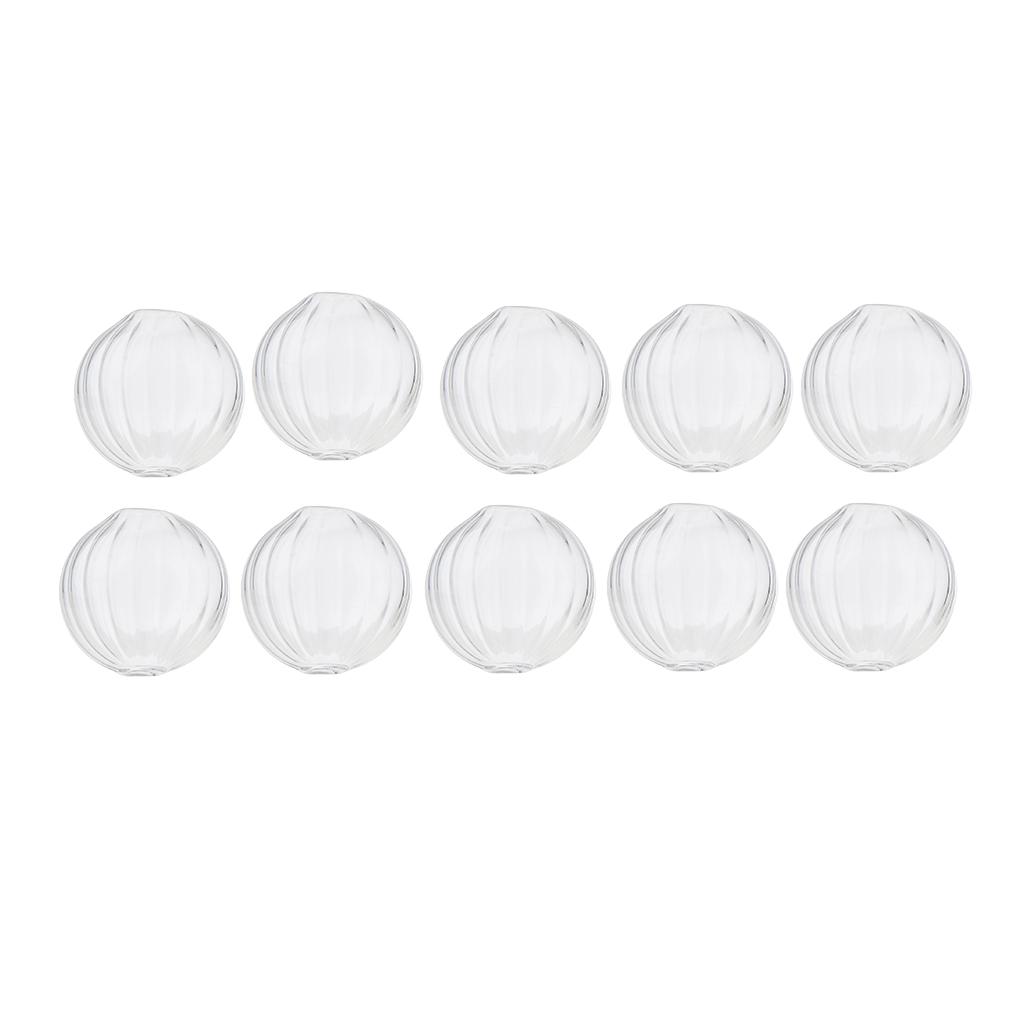 Hand-made Glass Ball Covers Bottle Charms Pendant DIY Jewelry Makings 10mm