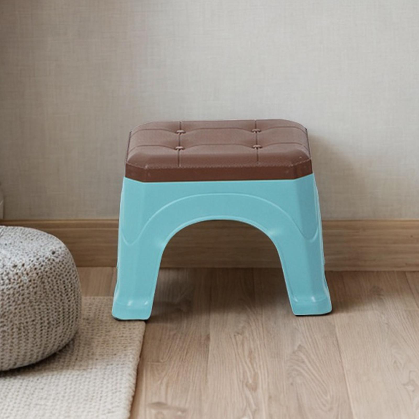 Bathroom Furniture Stool Chair Durabl Sturdy Nonslip Portable  Stool Household for Bathroom Living Room Garden Kindergarten Outdoor