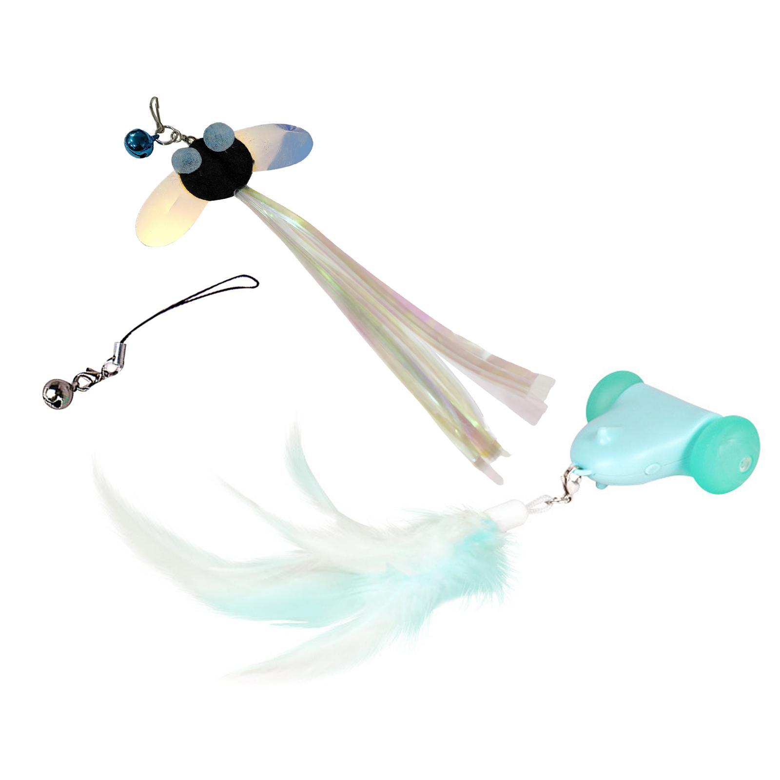 Electric Interactive Cat Toy Mute Wheel Pet Exercise Toys for Kitten Fun