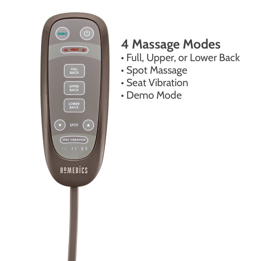 Đệm ghế massage USA HoMedics Shiatsu Pro Plus MCS-380H