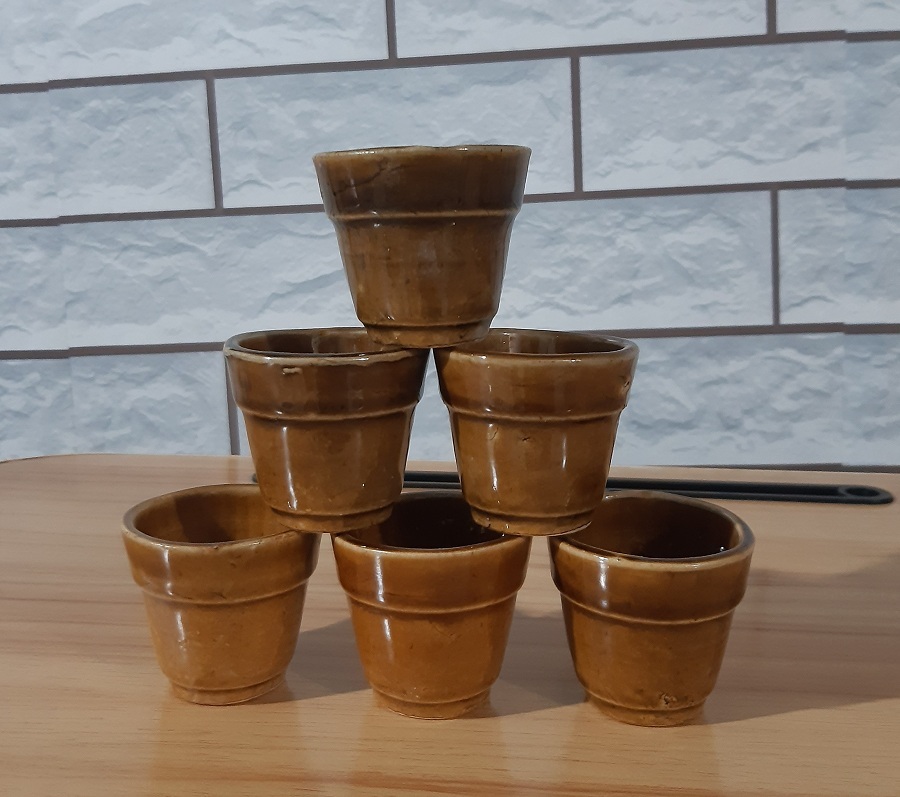 Cốc, Chum, ly, tách trà men cafe nâu