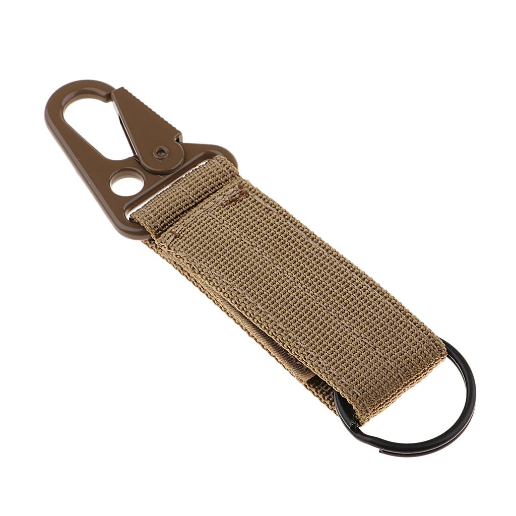Key Hook Webbing Buckle Belt Carabiner Clip
