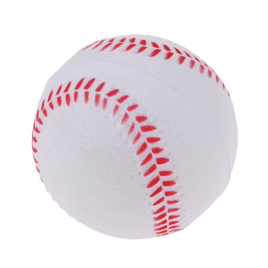 12-20pack Safety Baseball Practice Training PU Softball Balls Sport Team Game