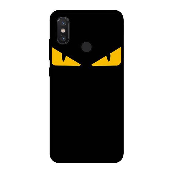 Ốp lưng dành cho điện thoại Xiaomi Redmi Note 6 Pro  Cặp Mắt Vàng