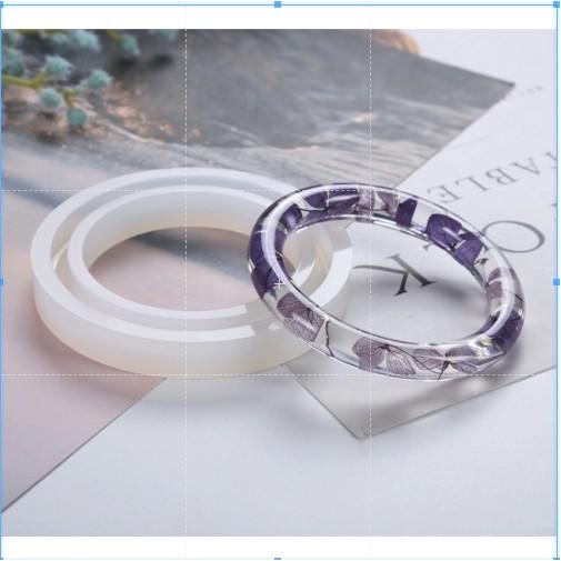 Khuôn Silicone Làm Vòng Tay Resin Tròn - Trường Thịnh Sài Gòn