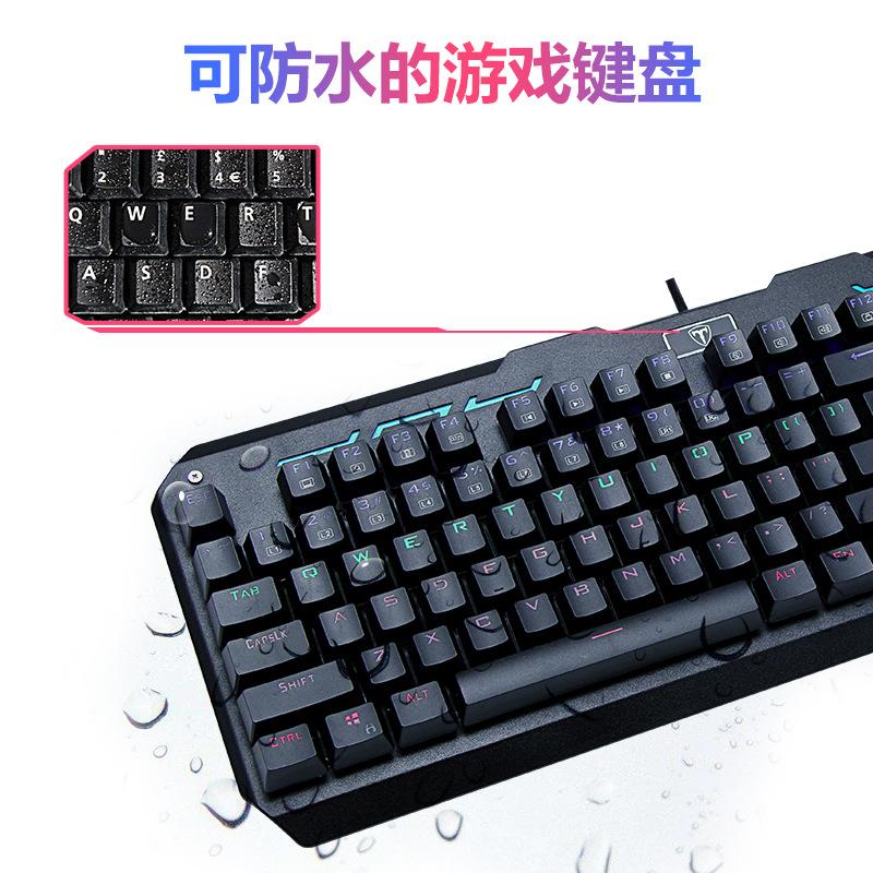 Ưu Đãi Đặc Biệt ET Thực Bàn Phím Cơ Xanh Trục Điện Thi Game Thanh Internet Thoáng Mát Đèn Nền USB Có Dây Ăn Gà Bàn Phím công Nghệ Đen