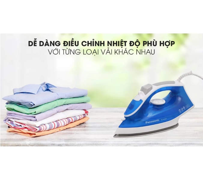 [Hàng Chính Hãng] Bàn ủi hơi nước Panasonic NI-M300TVRA/ NI-M300TARA