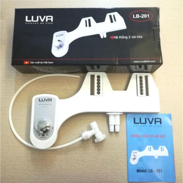 Vòi rửa vệ sinh thông minh Luva Bidet LB 201 - Hàng Chính Hãng